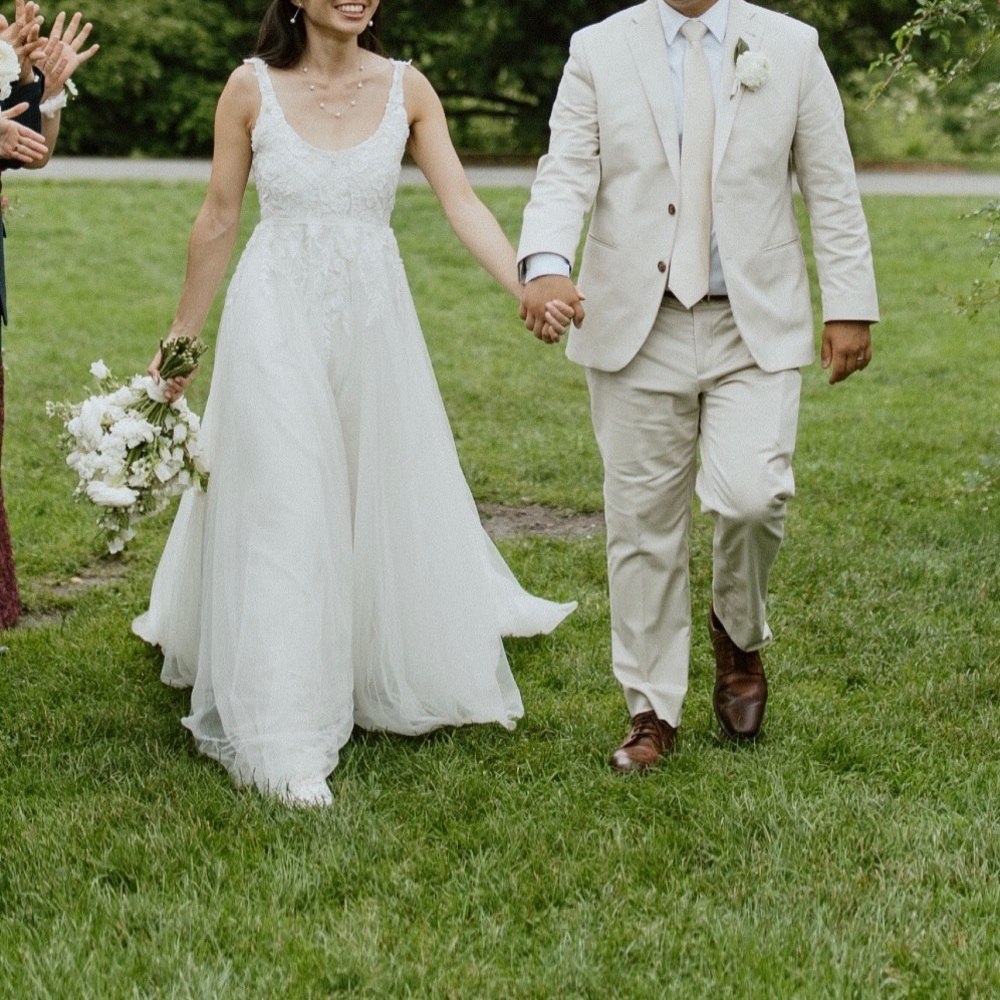 Bhldn Wtoo Custom Vielle Gown View 2